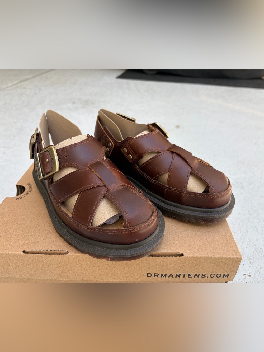 Dr. Martens Archive Sandal - Butterscotch W5 - Picture 3 of 7